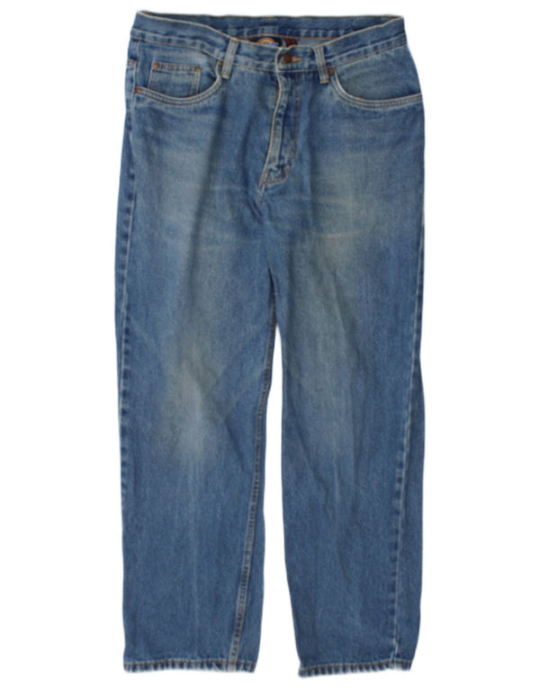 Jeans dritti da uomo Dickies W34 L27 cotone blu