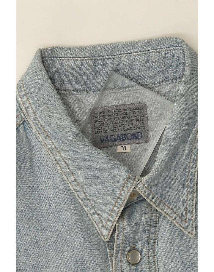 Camicia di jeans da uomo Vagabond Blu medio