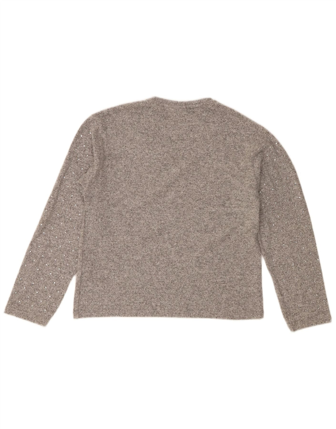 Maglione girocollo per ragazze Zara 11-12 anni in poliestere grigio