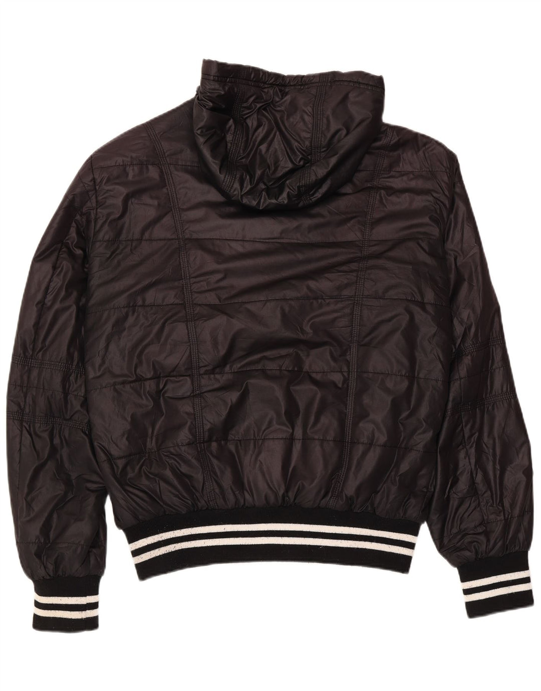 Giacca imbottita con cappuccio da uomo Kappa UK 42 XL poliestere nero