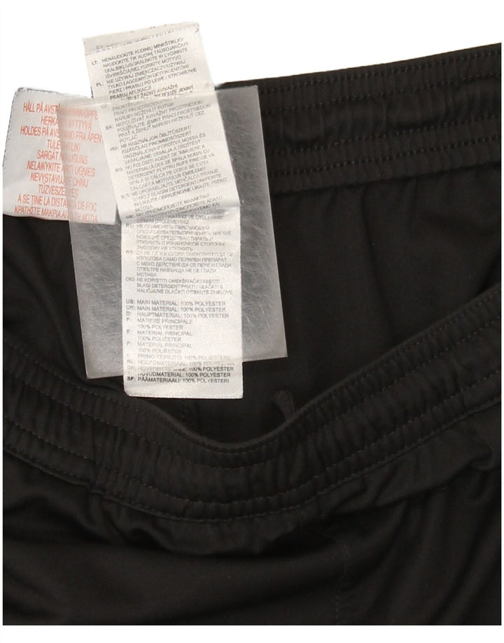 Pantaloncini sportivi Adidas da ragazzo 15-16 anni in poliestere nero