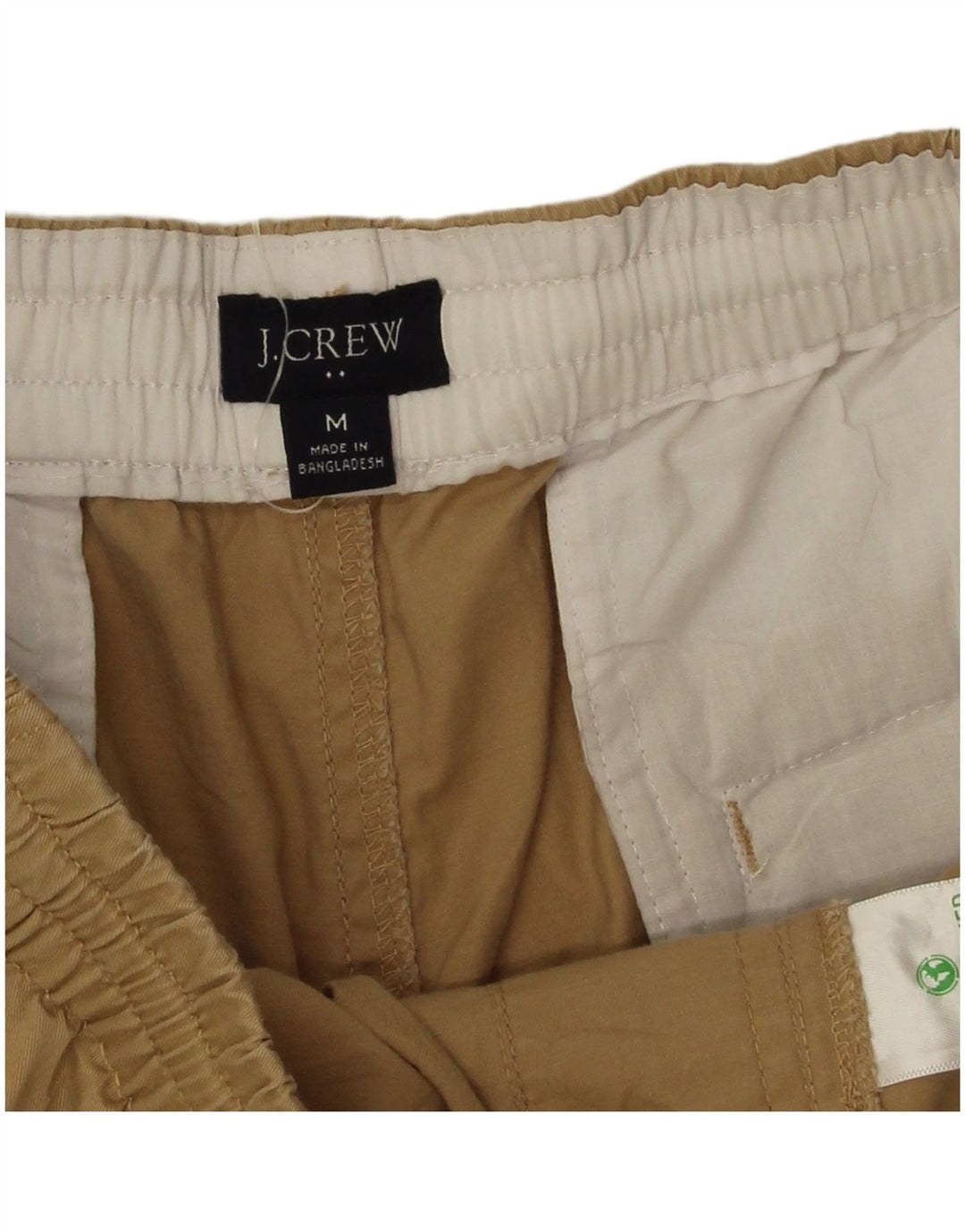 Pantaloncini chino da uomo J. Crew medi W30 in cotone beige