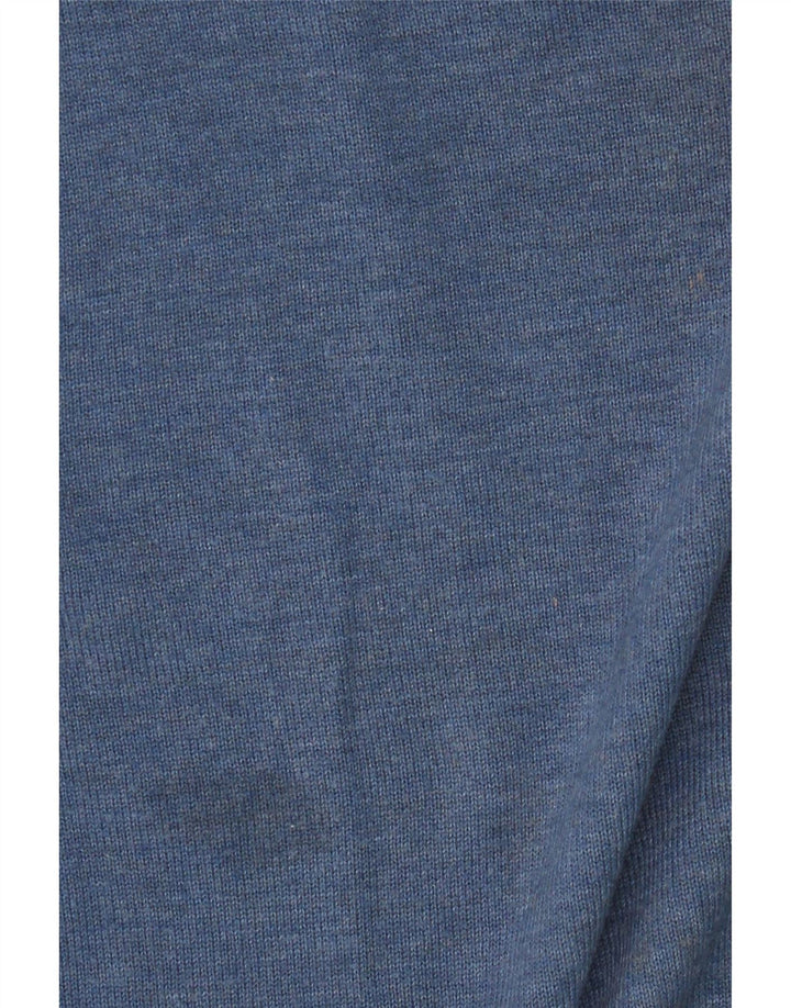 Maglione maglione girocollo da uomo Calvin Klein in cotone blu medio