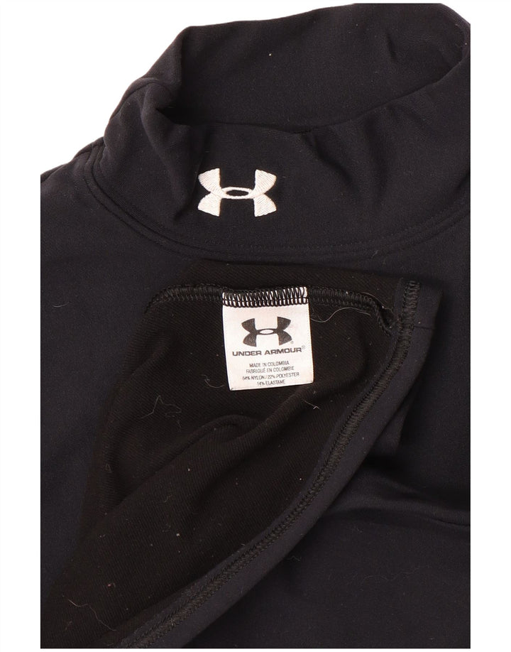 Maglia a maniche lunghe da donna Under Armour UK 10 piccola in nylon nero