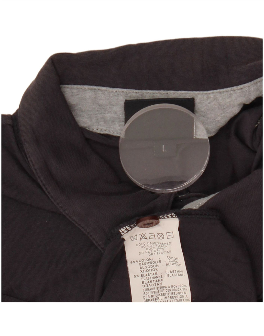 Polo Uomo TRUSSARDI JEANS Large Blu Navy Cotone