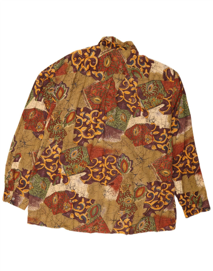 Camicia da uomo Pioneer Taglia 43/44 XL Patchwork multicolore