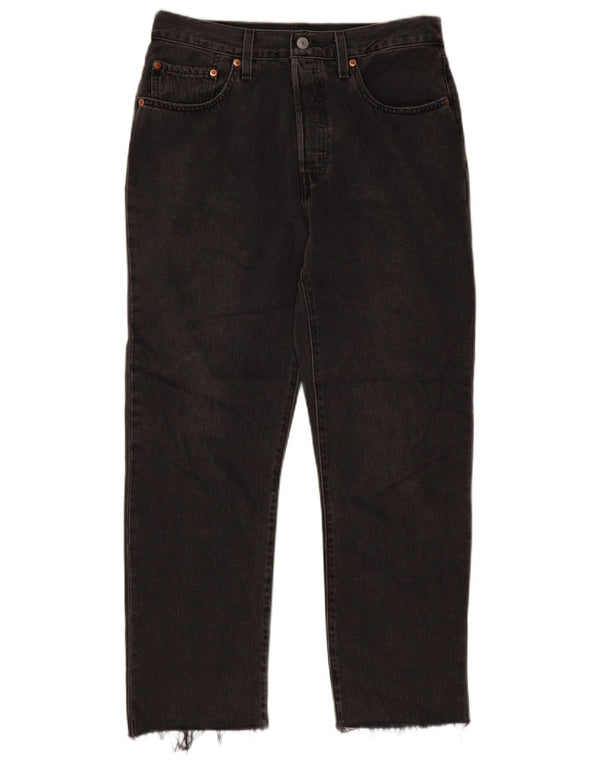 Levi's Uomo 501 Jeans dritti W30 L28 Cotone Nero