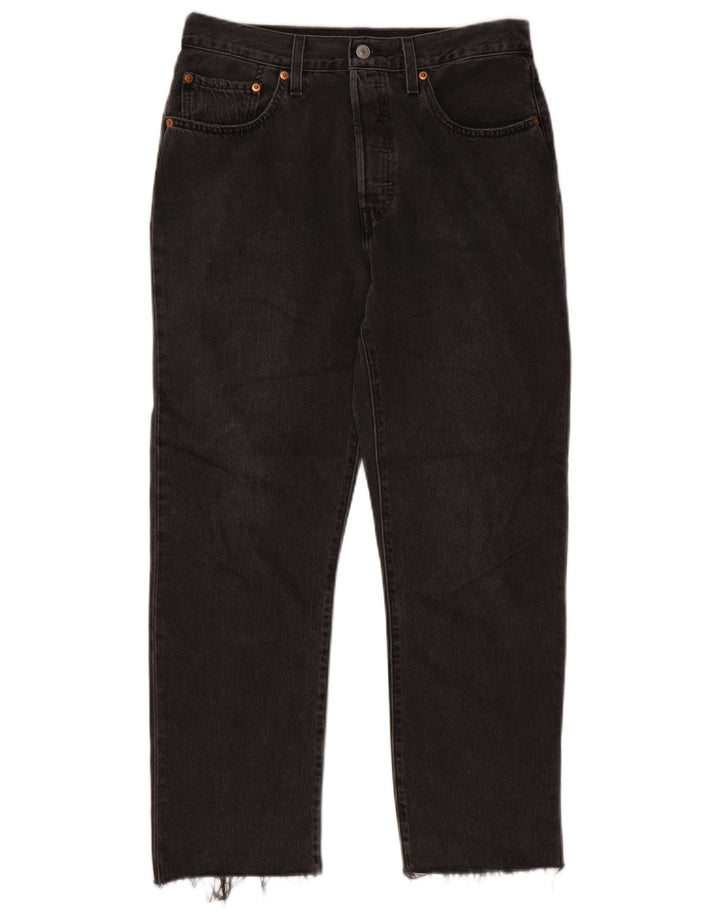 Levi's Uomo 501 Jeans dritti W30 L28 Cotone Nero