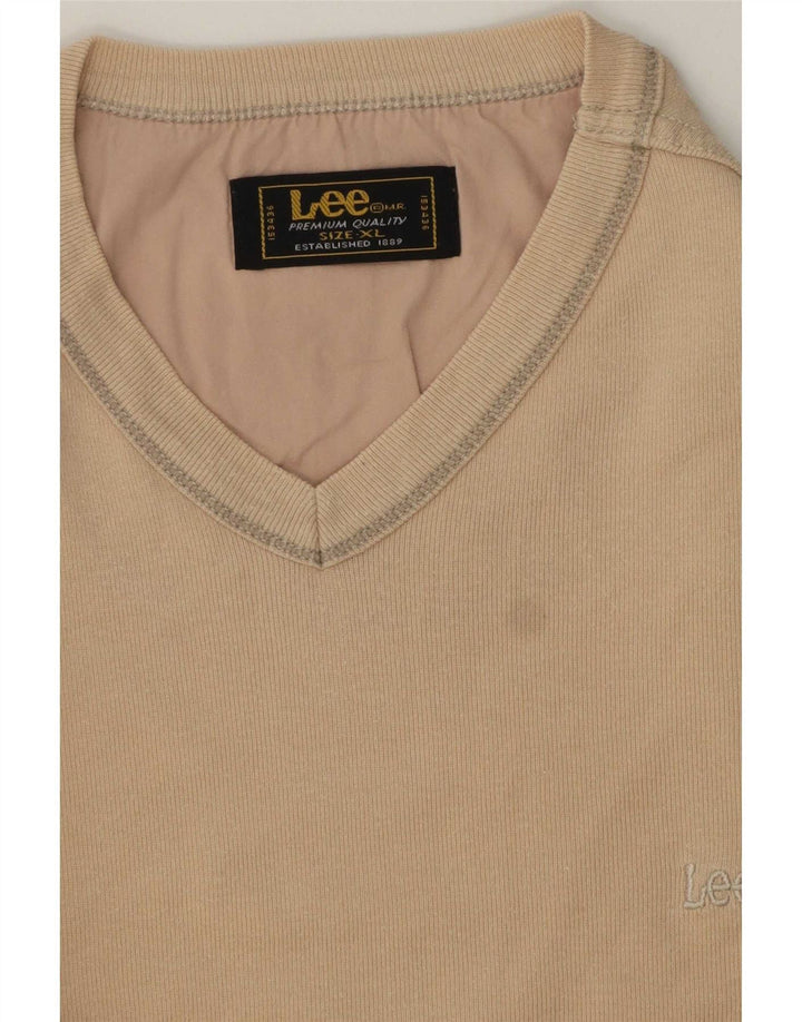 Maglietta da uomo Lee Top XL Beige