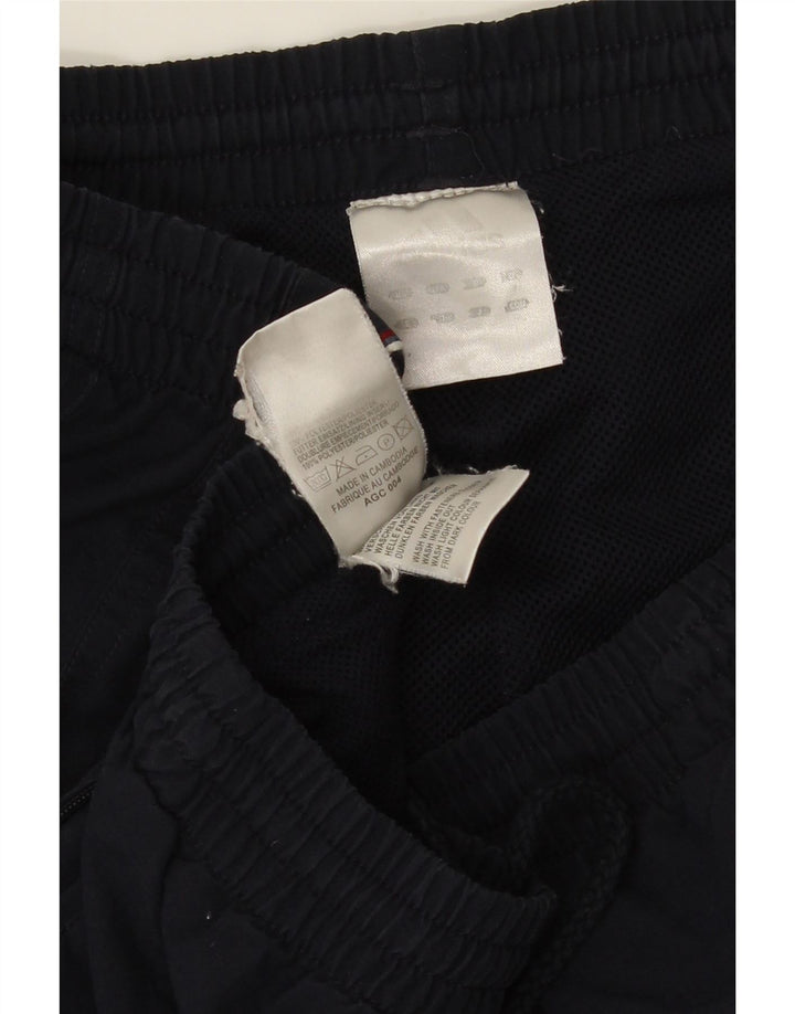 Pantaloni da tuta da uomo Adidas XL poliestere blu navy