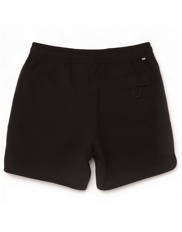 Pantaloncini da bagno Nike da uomo piccoli in poliestere nero