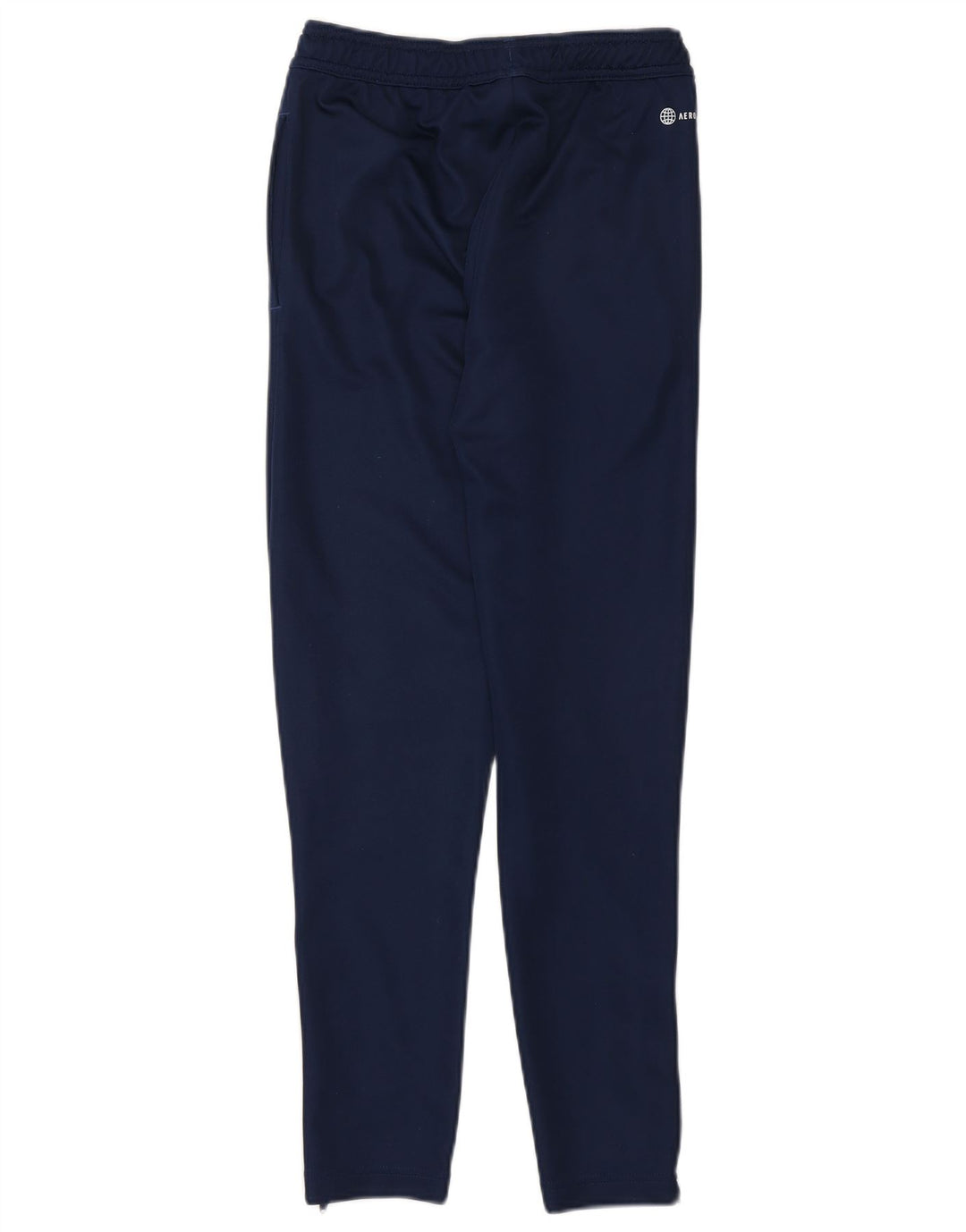 Pantaloni da tuta ADIDAS Aeroready da ragazzo 11-12 anni in poliestere blu navy
