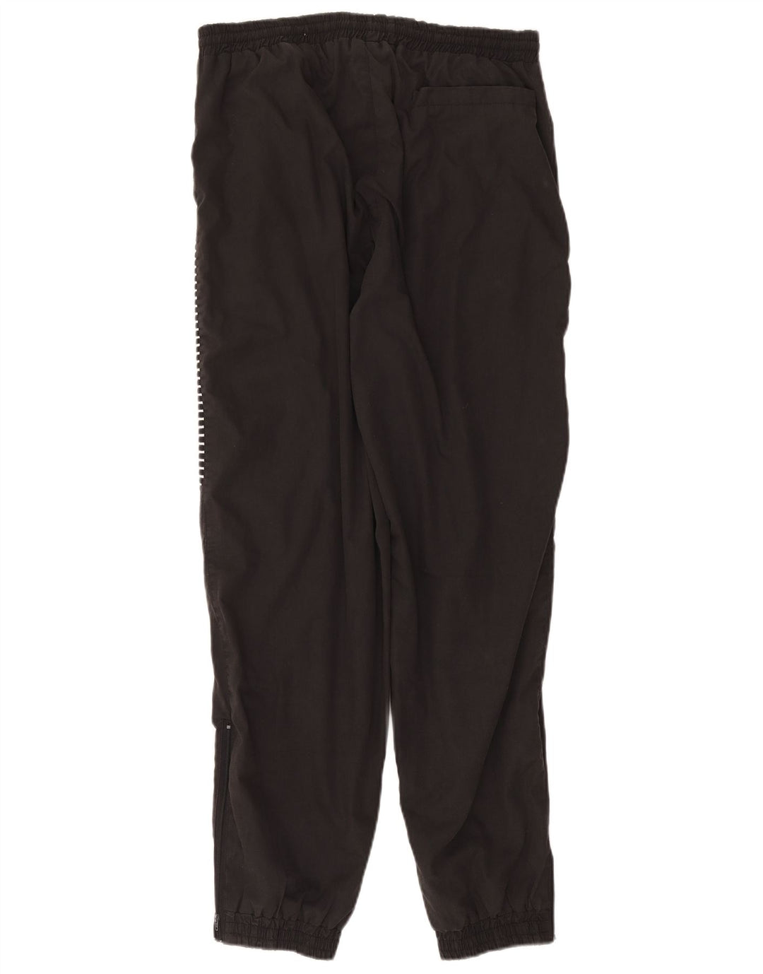 Pantaloni da tuta da uomo Puma Joggers poliestere a righe nere medie