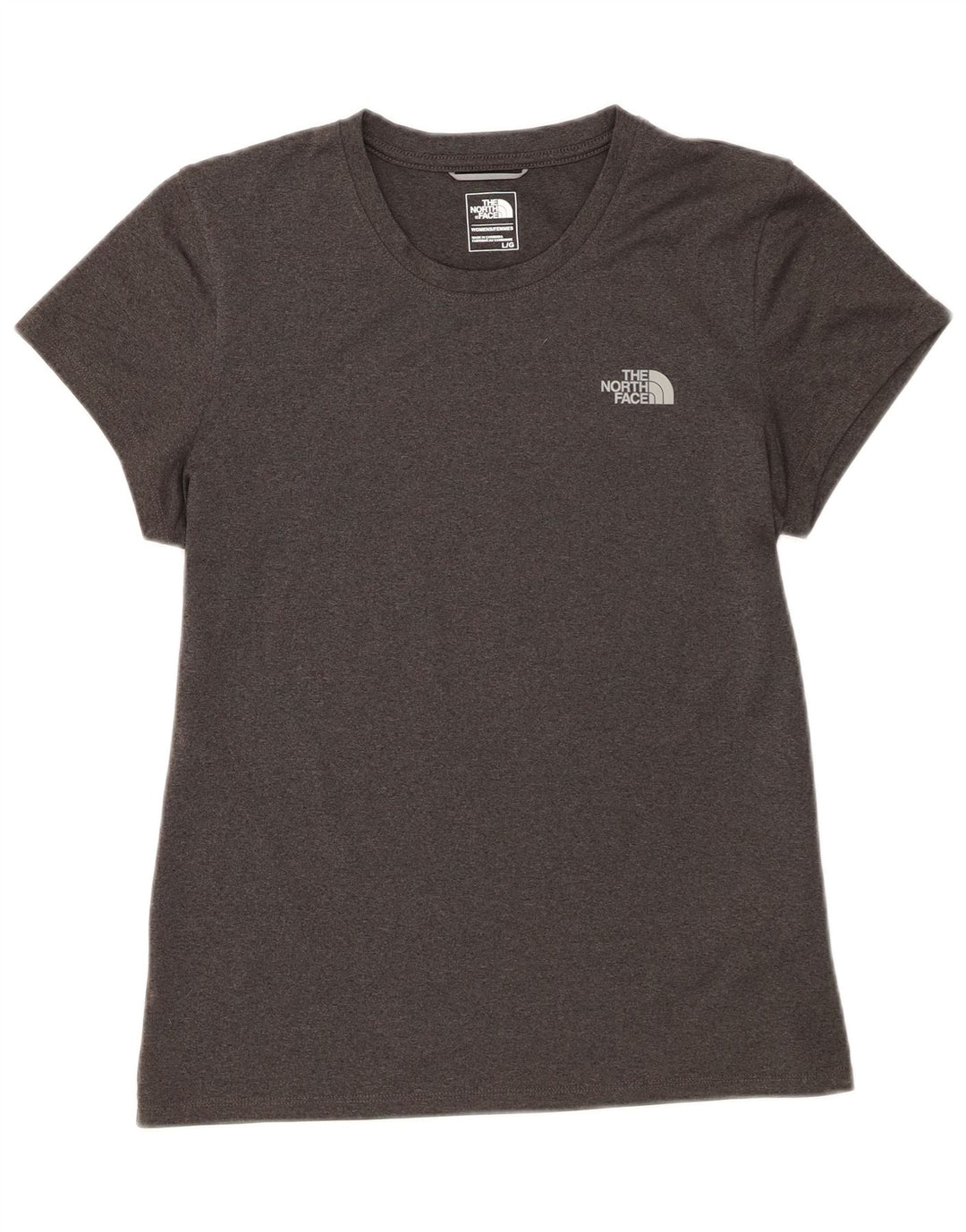 T-shirt da donna The North Face Top UK 14 Large Grigio Poliestere