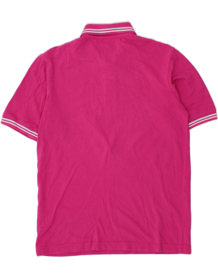 KAPPA Mens Polo Shirt Medium Pink Cotton Vintage Kappa and Second-Hand Kappa from Messina Hembry 