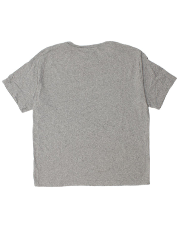 T-shirt da uomo North Sails Top XL in cotone chiazzato grigio