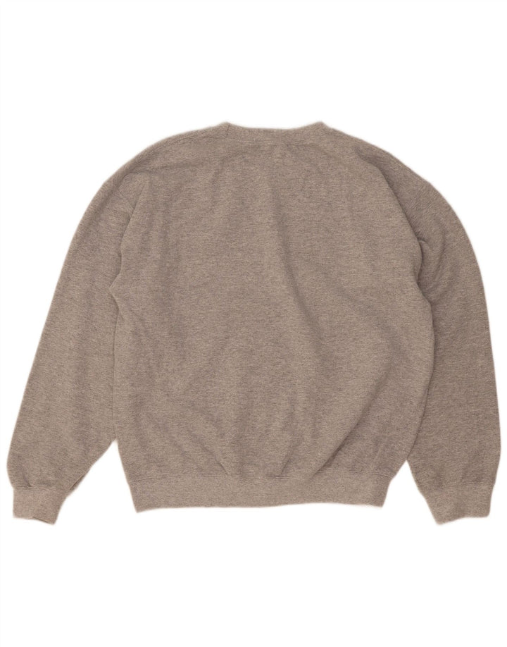 Topshop Felpa da donna Maglione UK 14 Grigio medio chiazzato