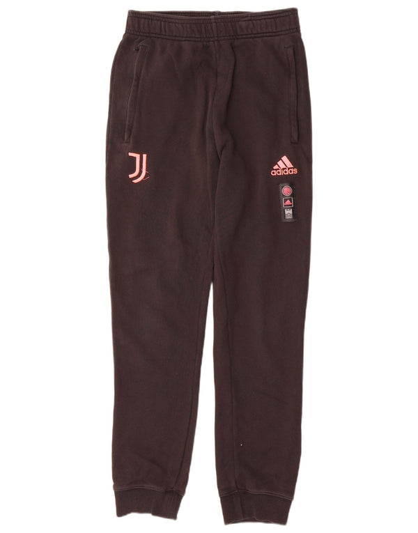 Pantaloni da tuta da uomo Adidas Juventus Joggers piccoli in cotone nero