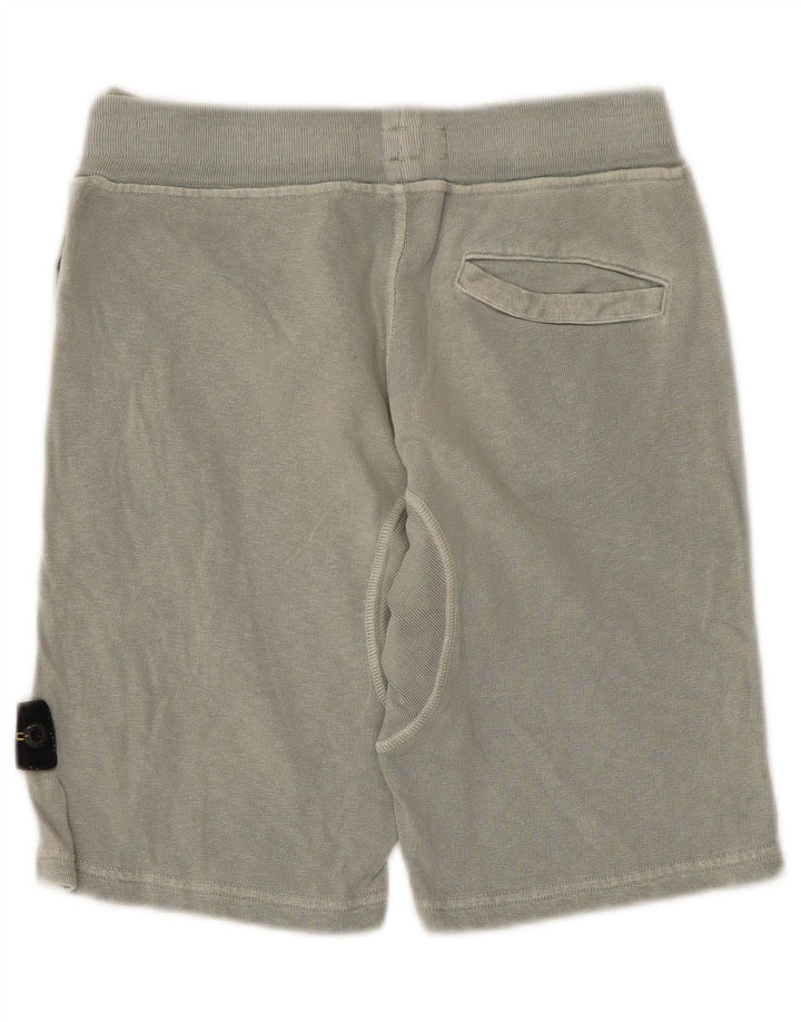 Pantaloncini sportivi da bambino Stone Island 9-10 anni in cotone grigio