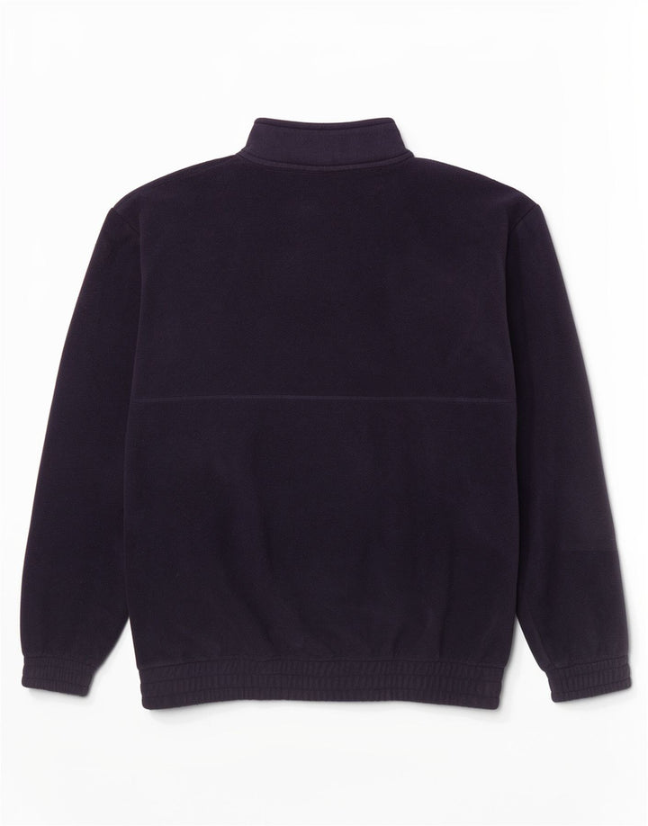 Maglione in pile Fila da uomo con zip e collo medio blu navy