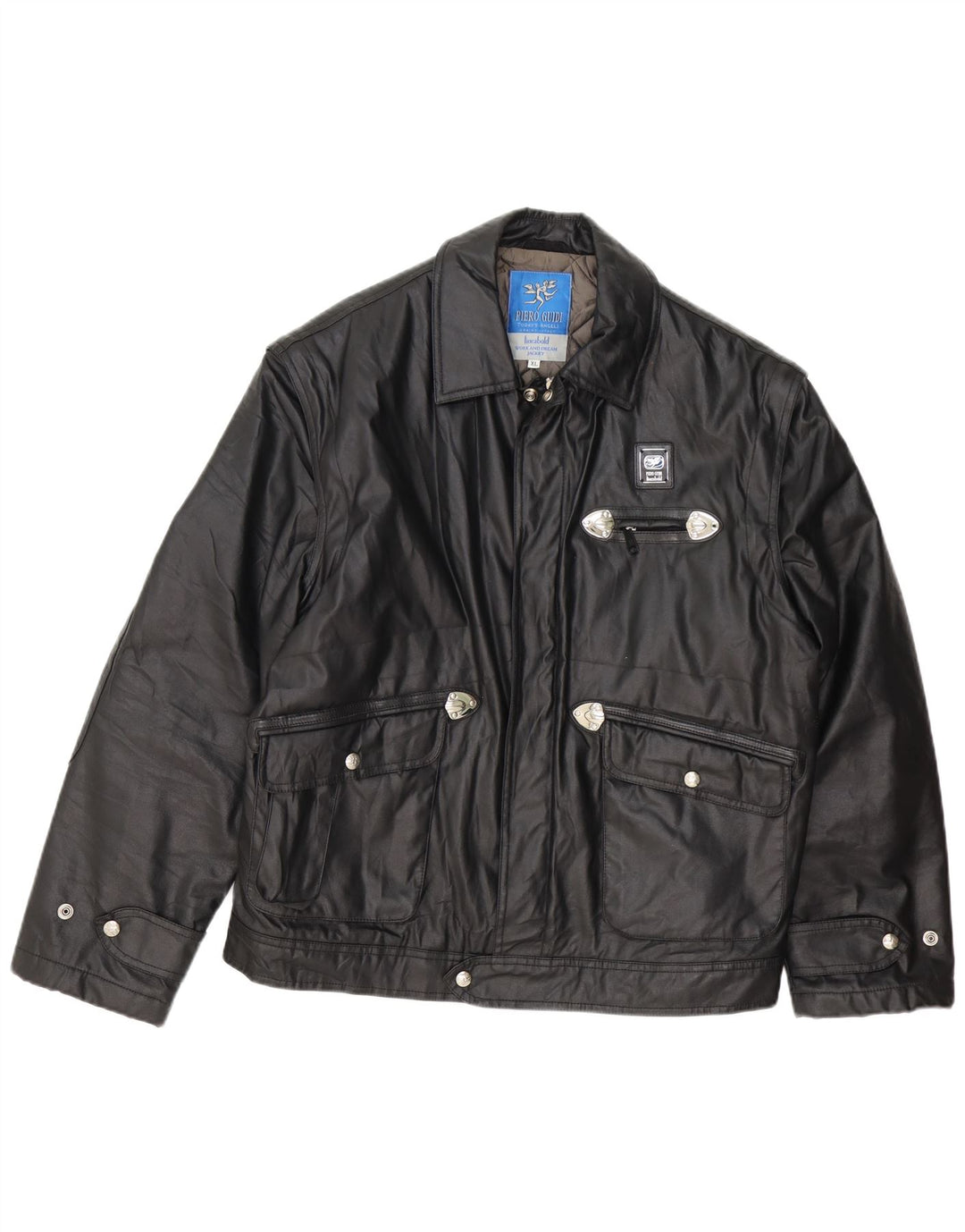 Giacca utility da uomo Piero Guidi UK 42 XL Nera