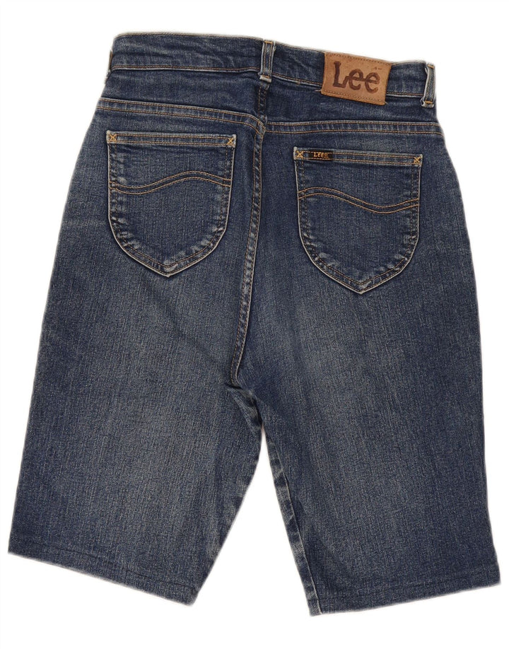 Pantaloncini di jeans da donna Lee W26 piccoli blu