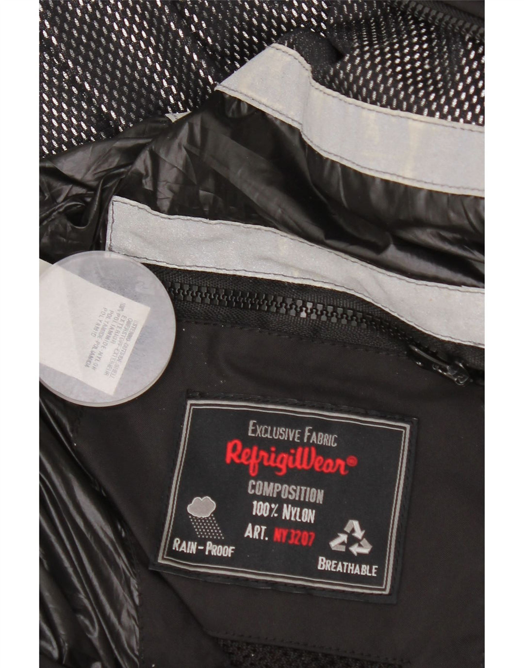 Giacca Antipioggia Donna Refrigiwear IT 52 2XL Nylon Nero