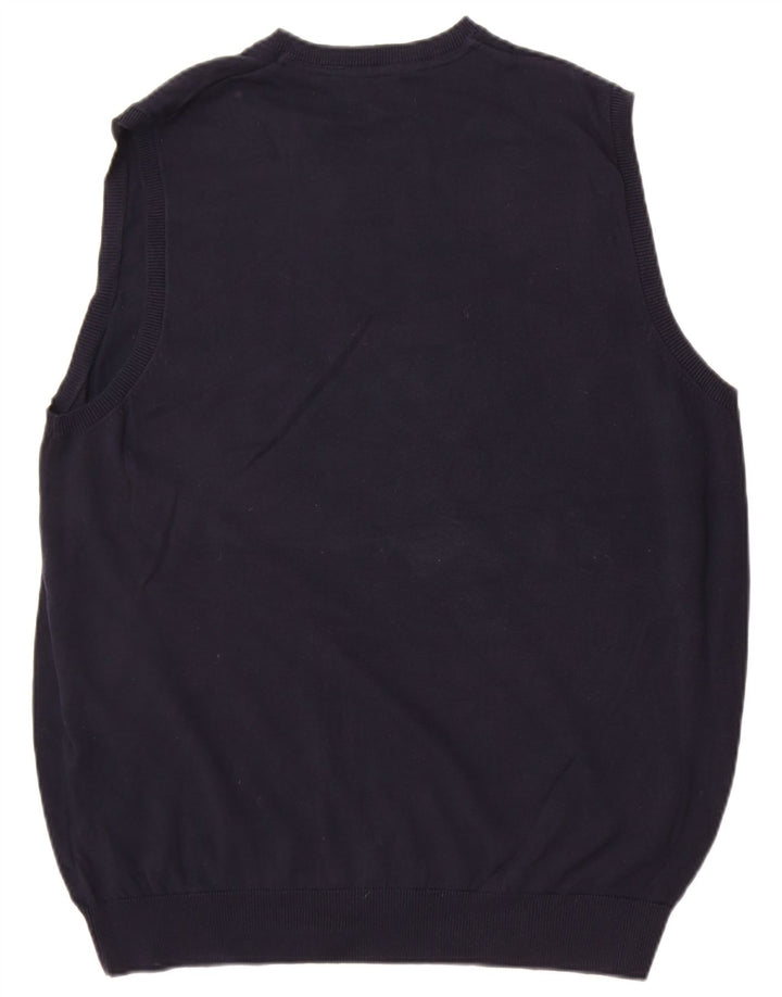 Canotta da uomo Marks & Spencer XL in cotone blu navy