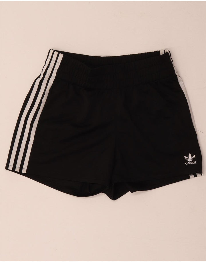 Pantaloncini sportivi da donna Adidas UK 8 Small poliestere nero