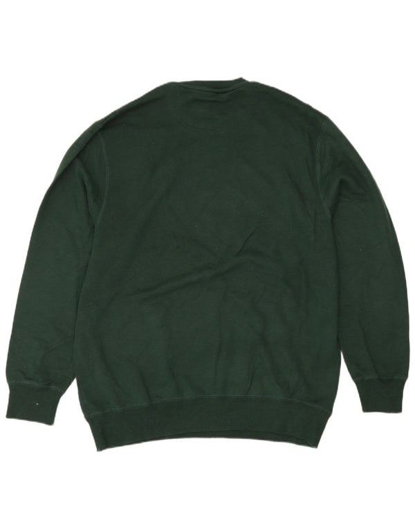 Polo Assn. Felpa Uomo Maglione Grande Cotone Verde