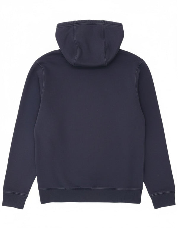 Maglione con cappuccio e zip da donna Tommy Hilfiger UK 14 cotone blu navy medio