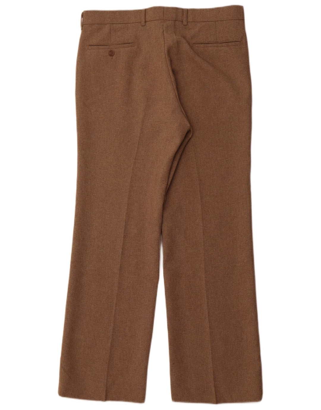LEVI'S Pantaloni da abito dritti da uomo Action Slacks W36 L31 Marrone