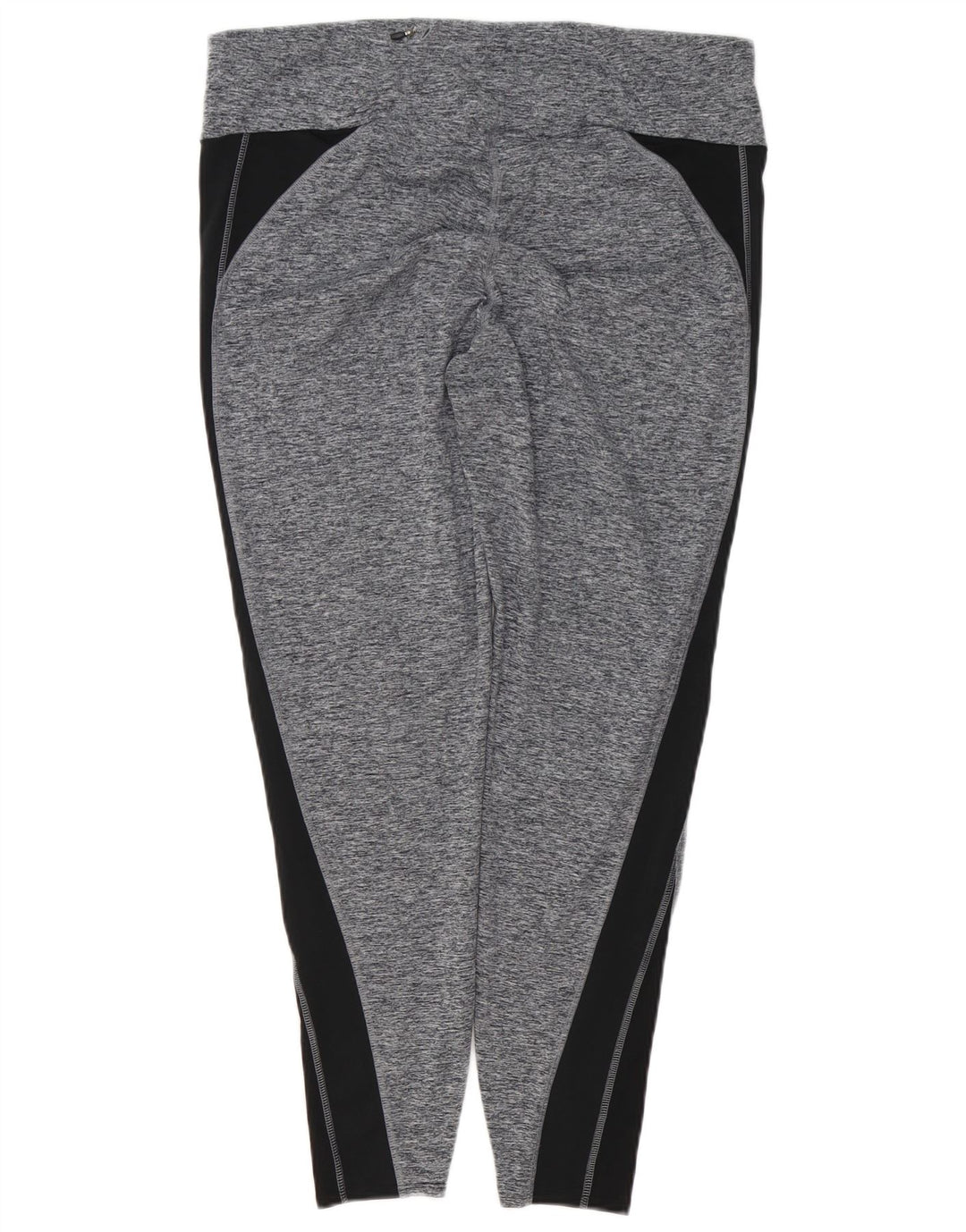 MARKS & SPENCER Leggings da donna UK 18 XL Poliestere color block grigio