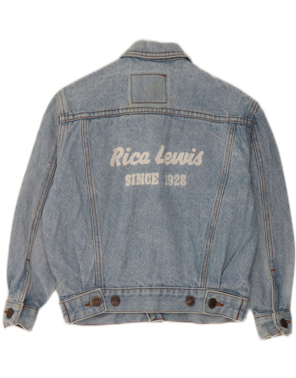 Giacca di jeans grafica Rica Lewis per neonati 18-24 mesi in cotone blu