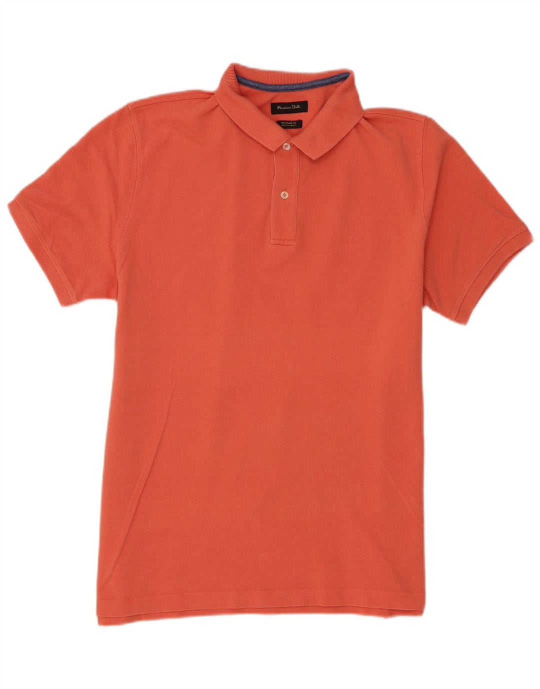 Polo da uomo vestibilità regolare Massimo Dutti XL arancione