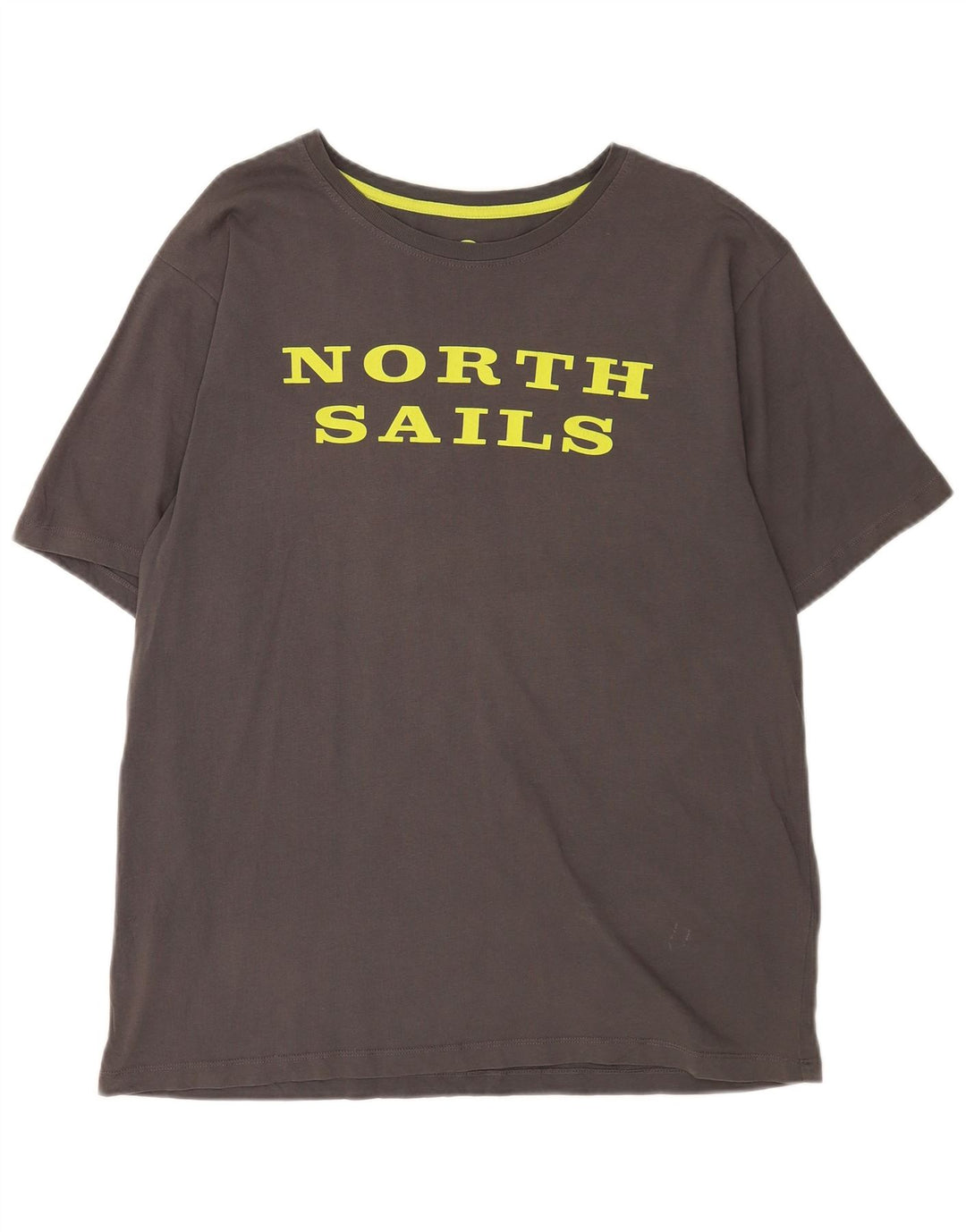 NORTH SAILS T-shirt grafica da uomo XL in cotone grigio