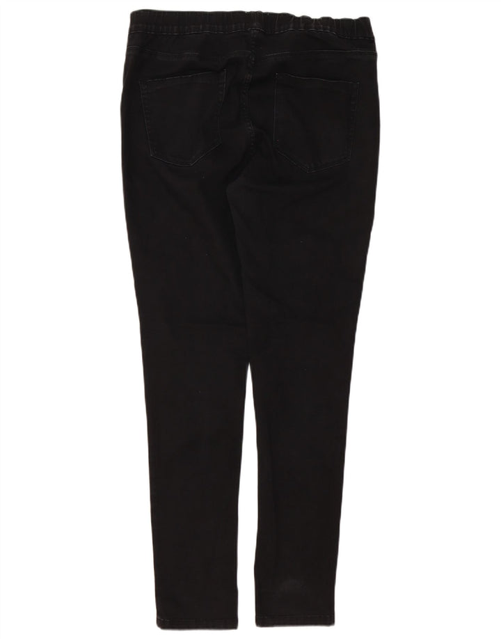 Jeans Jegging da donna White Stuff UK 16 Large W34 L30 Cotone nero
