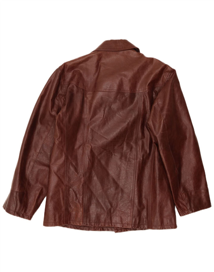 Giacca in pelle da uomo Spectra UK 42 XL Marrone
