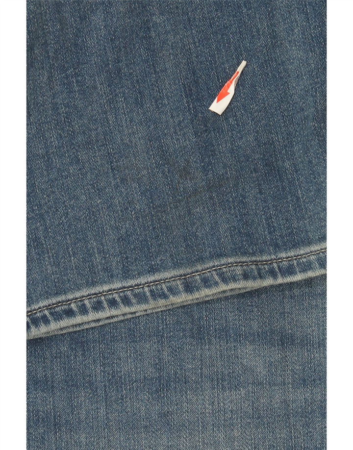 Jeans dritti da uomo Marks & Spencer W34 L31 cotone blu