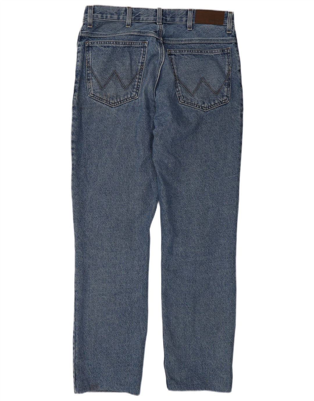Jeans dritti da uomo Wrangler W33 L34 cotone blu