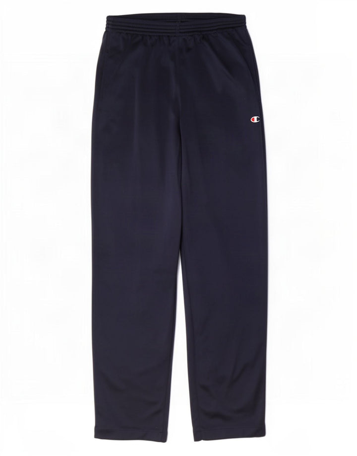 Pantaloni da tuta da uomo Champion Large in poliestere blu navy