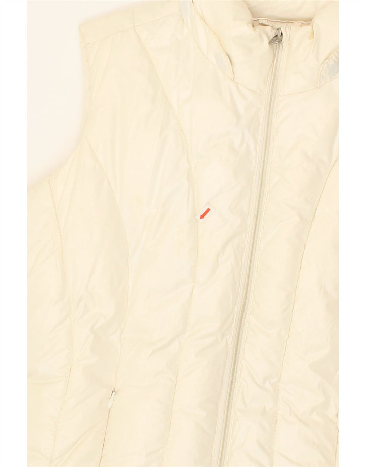 TOMMY HILFIGER Girls Padded Gilet 15-16 Years Off White Polyester Vintage Tommy Hilfiger and Second-Hand Tommy Hilfiger from Messina Hembry 
