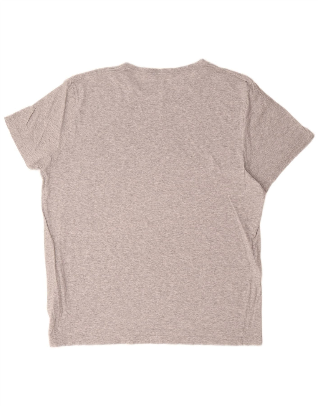 T-shirt grafica da uomo Puma Top 2XL in cotone grigio