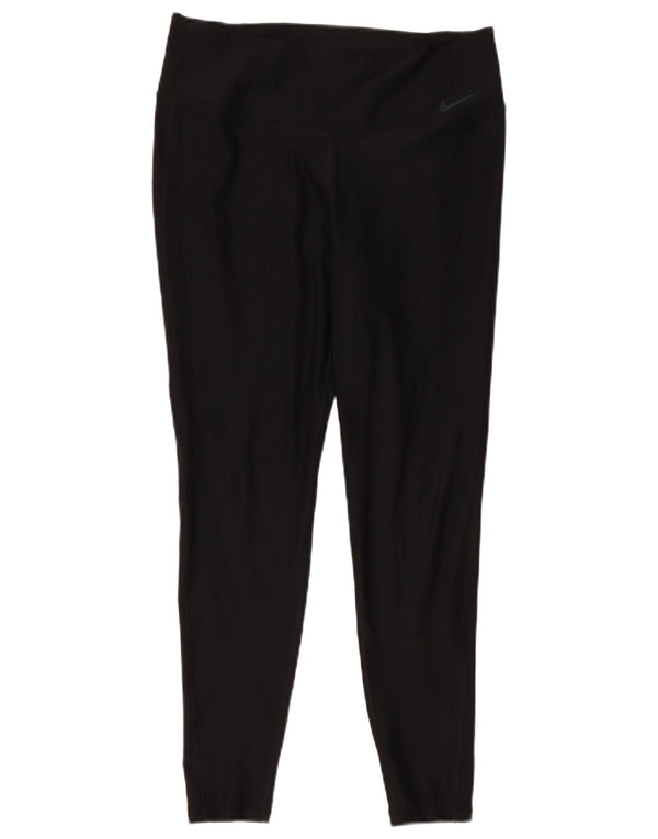 Leggings Nike Dri Fit da donna UK 14 grande poliestere nero