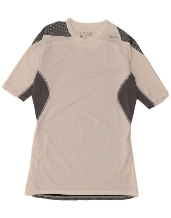 T-shirt grafica da uomo Adidas Compression Top Large White Colourblock