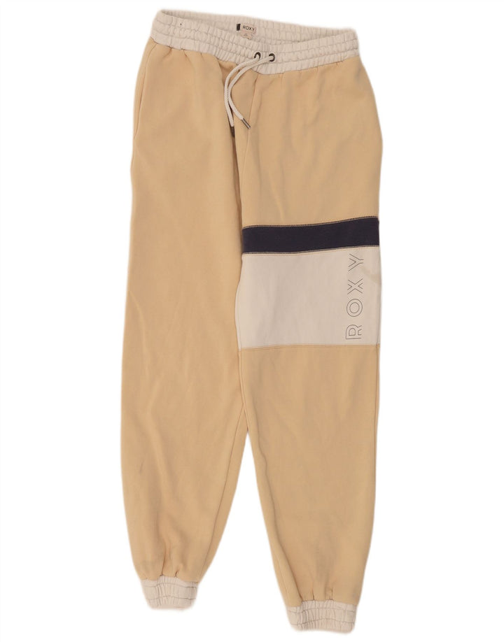 Pantaloni da tuta con grafica da uomo Roxy Joggers Large Beige Colourblock