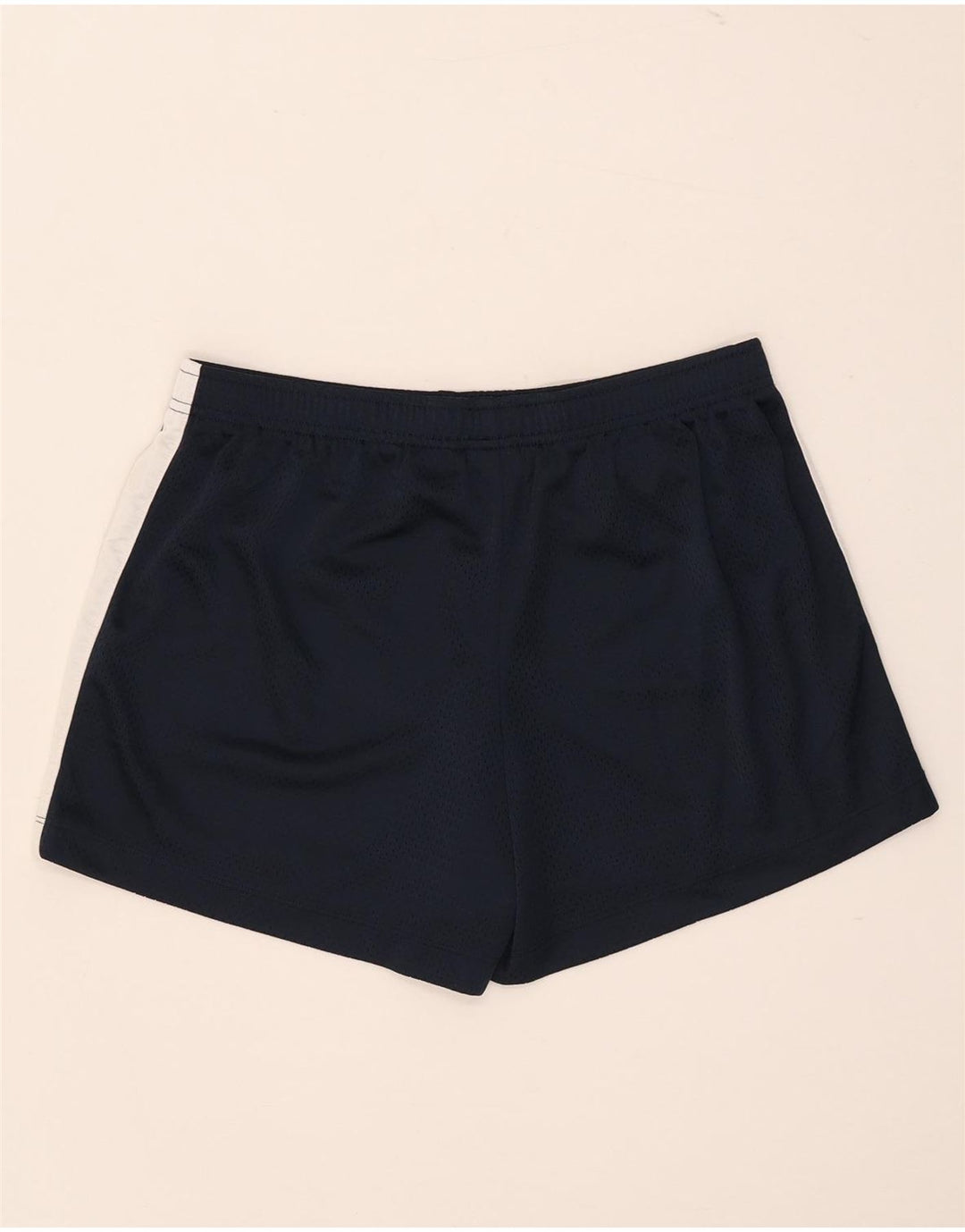 Pantaloncini sportivi Nike da donna US 12/14 Large Blu Navy Colourblock in poliestere