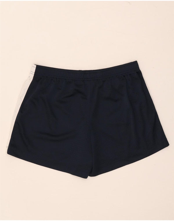 Pantaloncini sportivi Nike da donna US 12/14 Large Blu Navy Colourblock in poliestere