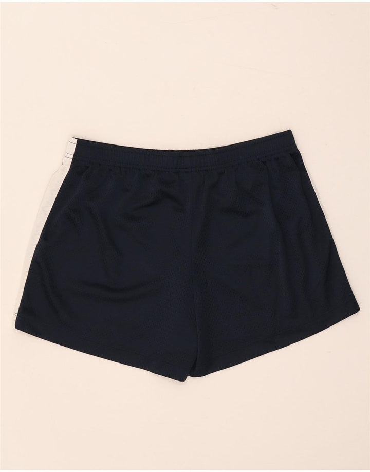 Pantaloncini sportivi Nike da donna US 12/14 Large Blu Navy Colourblock in poliestere