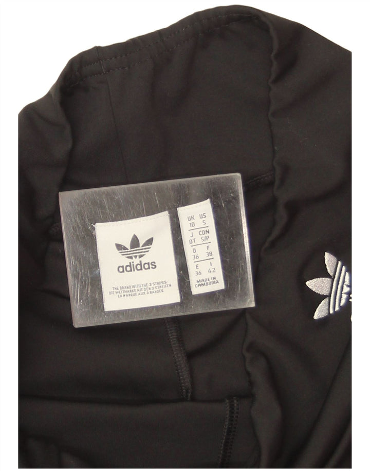 Pantaloncini sportivi Adidas da donna UK 10 piccoli poliestere nero
